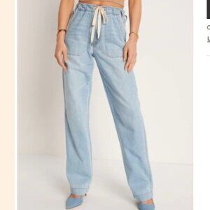 Vici Westley Drawstring Wide Leg Jeans - New Without Tags
